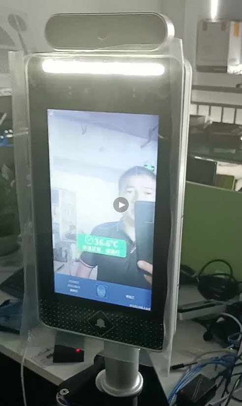 云訪客門禁人臉機(圖1) 云訪客門禁人臉機(圖1)